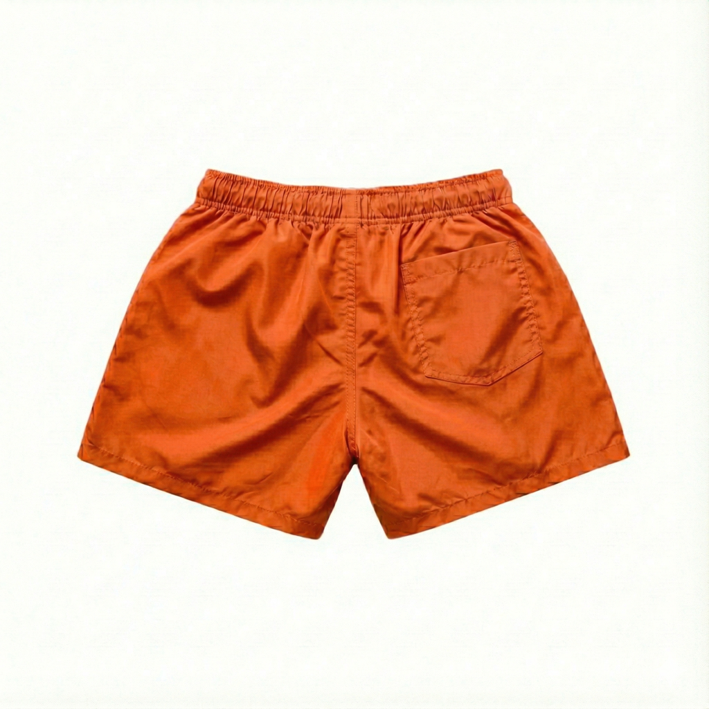 Resort Performance Short in Orange Sun