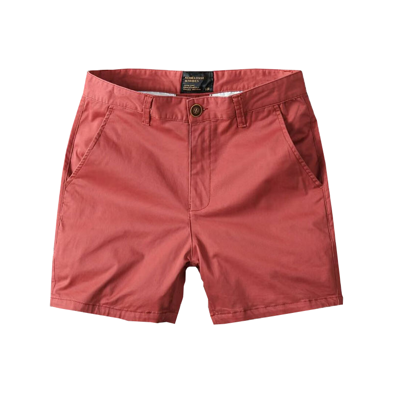 Sunset Coral Chino Shorts